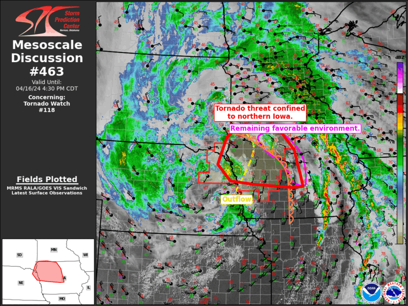 Mesoscale Discussion 463