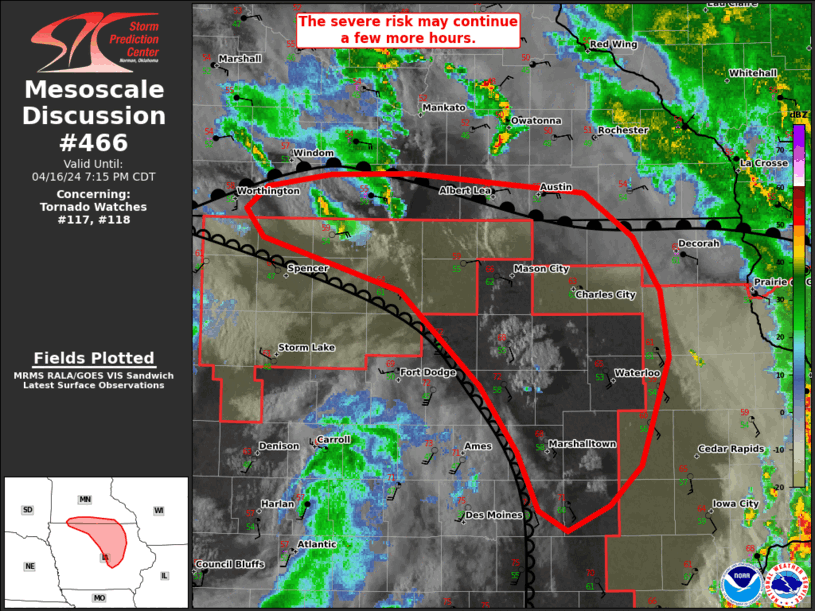 Mesoscale Discussion 466