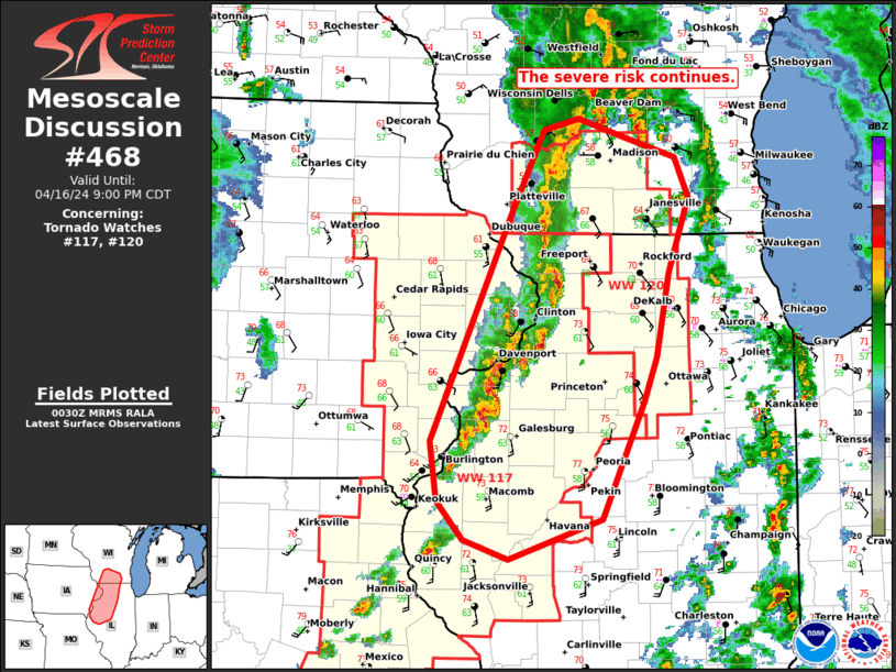 Mesoscale Discussion 468