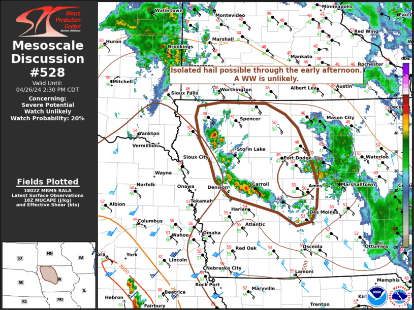 Mesoscale Discussion 528