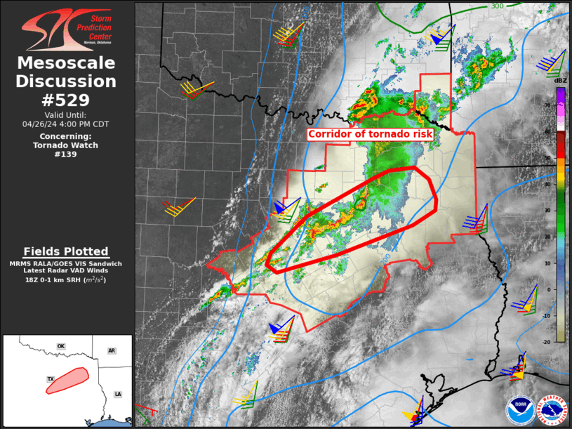 Mesoscale Discussion 529