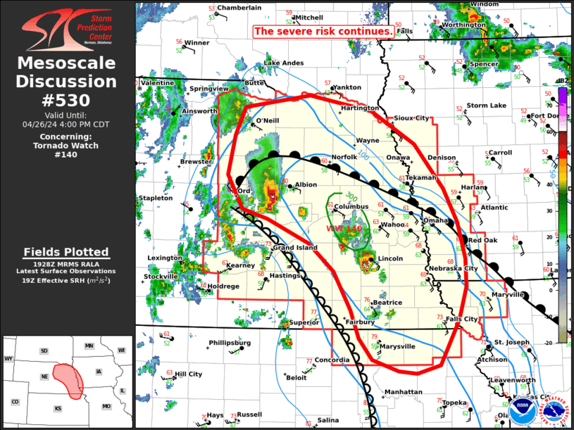Mesoscale Discussion 530