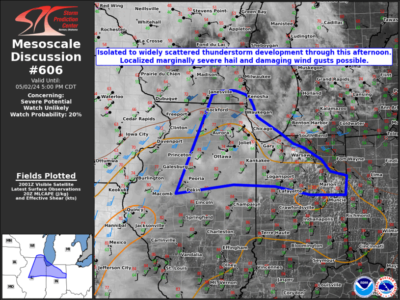 Mesoscale Discussion 606