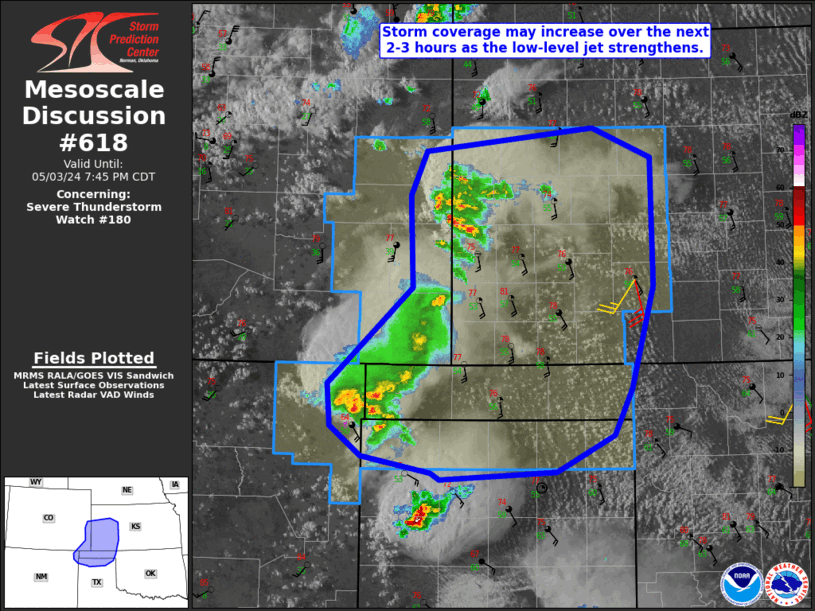 Mesoscale Discussion 618