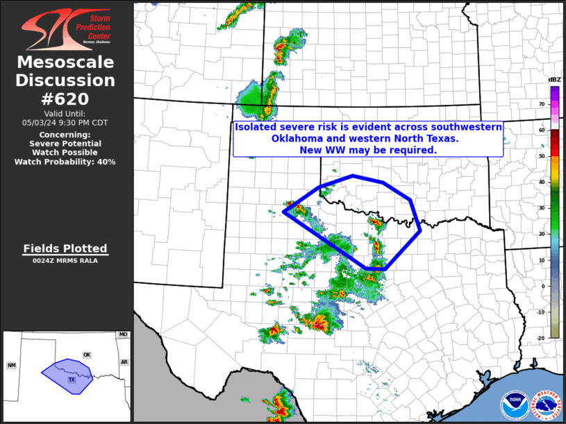 Mesoscale Discussion 620