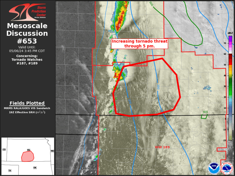 Mesoscale Discussion 653