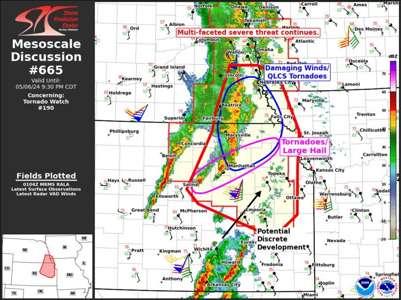 Mesoscale Discussion 665