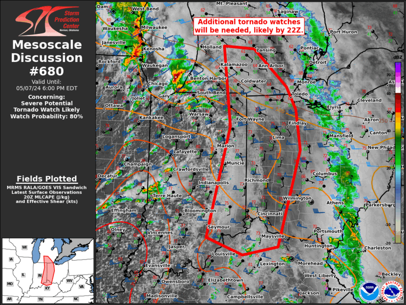 Mesoscale Discussion 680