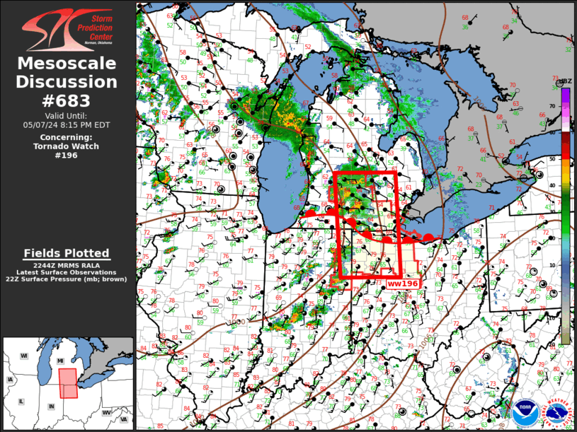 Mesoscale Discussion 683