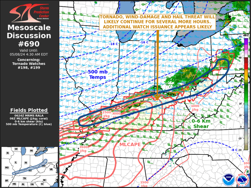 Mesoscale Discussion 690