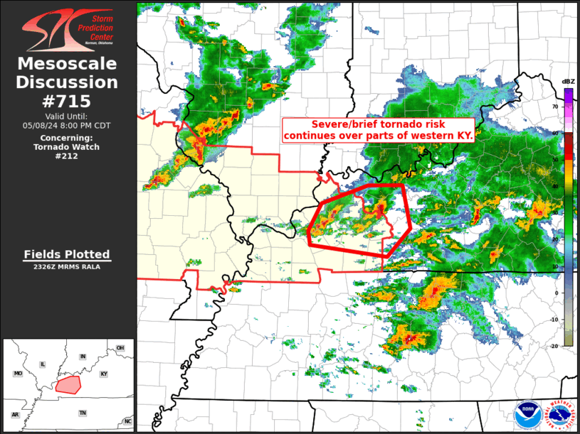 Mesoscale Discussion 715