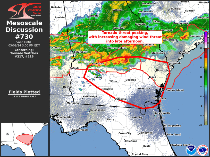 Mesoscale Discussion 730