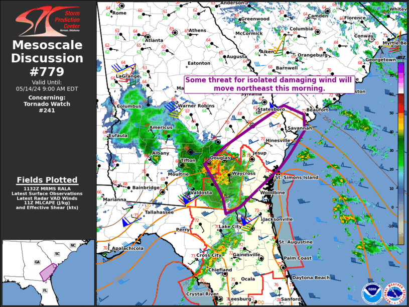 Mesoscale Discussion 779