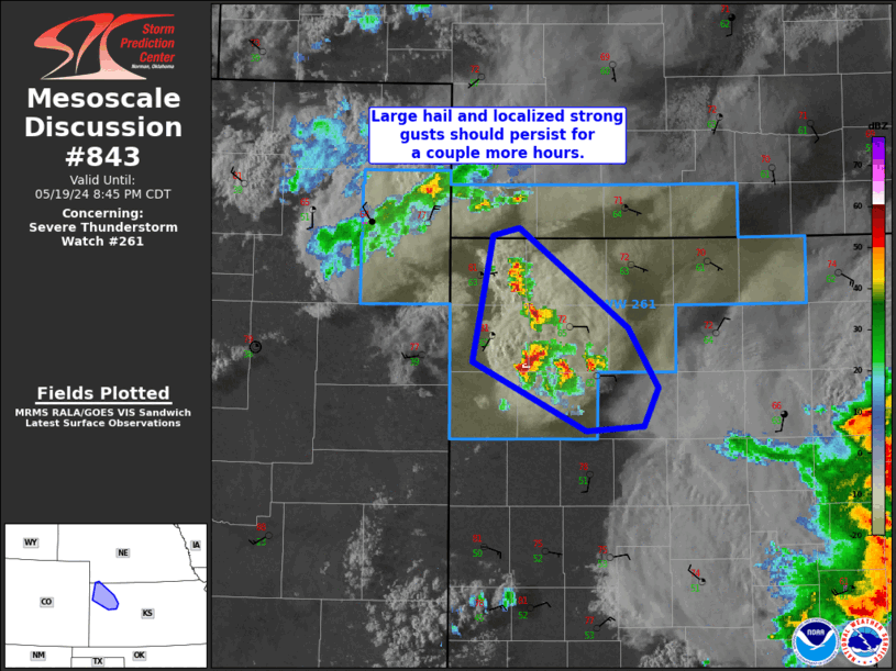 Mesoscale Discussion 843