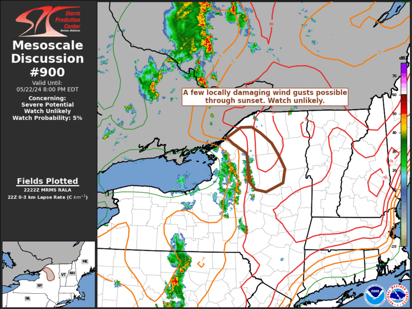 Mesoscale Discussion 900