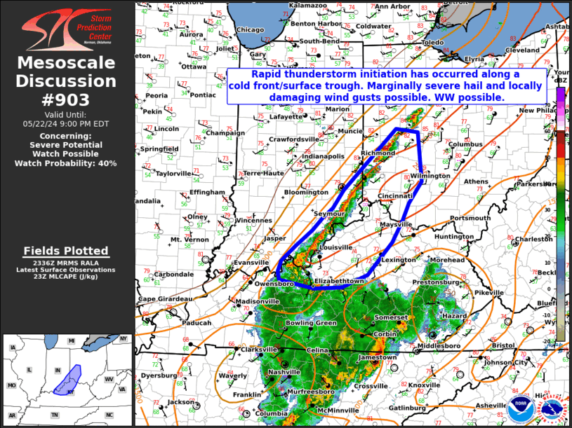 Mesoscale Discussion 903