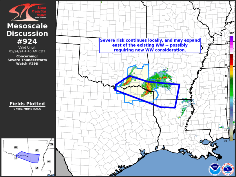 Mesoscale Discussion 924