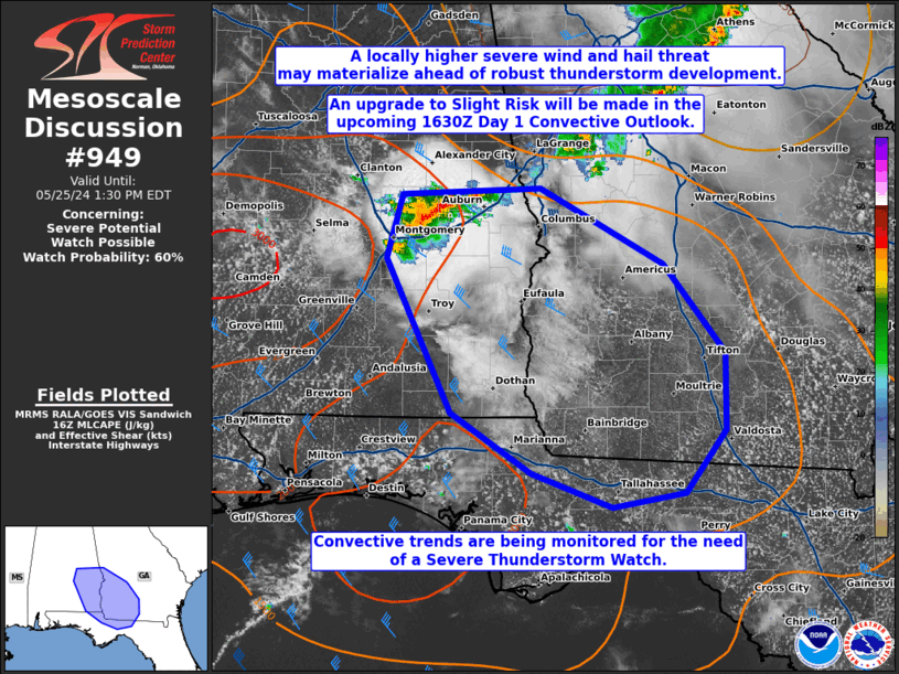 Mesoscale Discussion 949