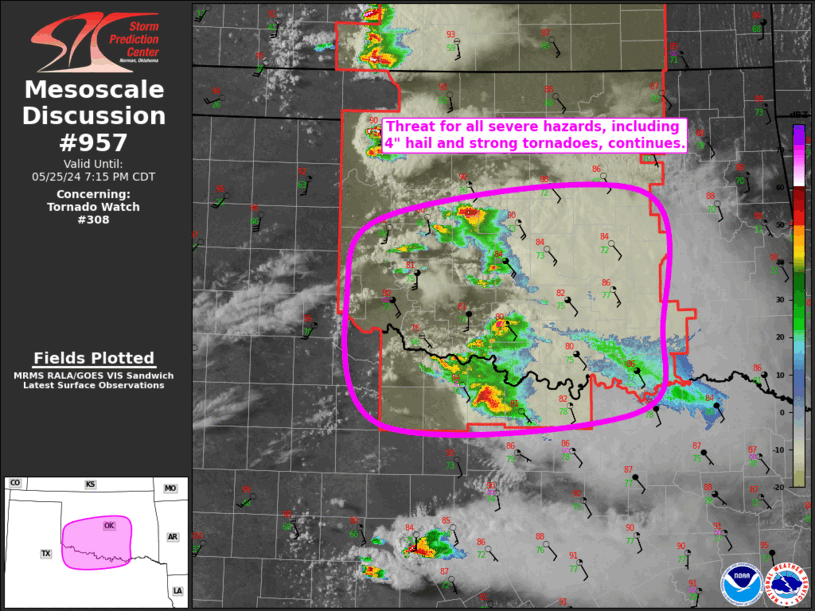 Mesoscale Discussion 957