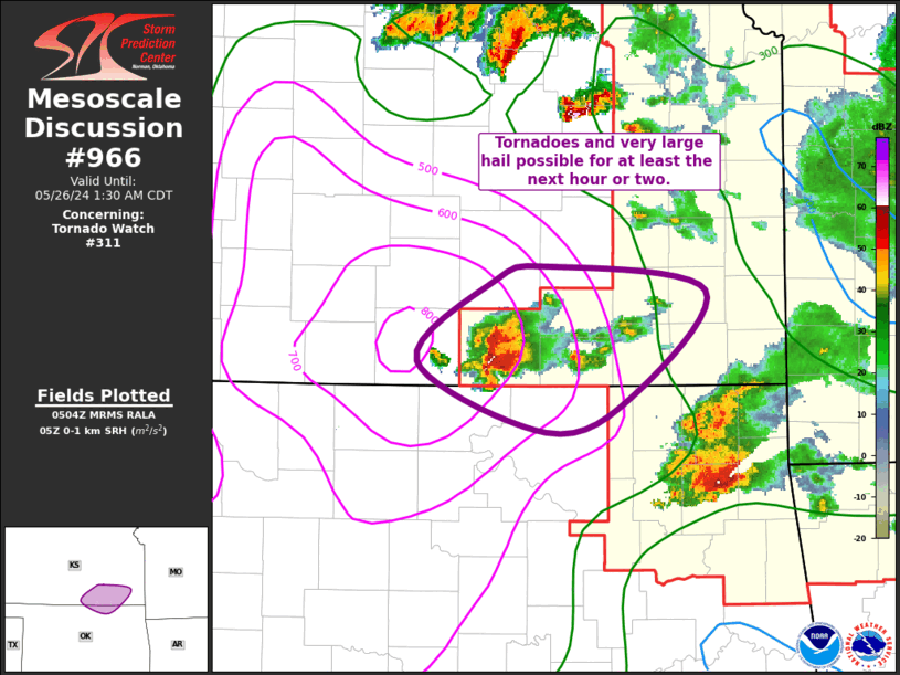 Mesoscale Discussion 966