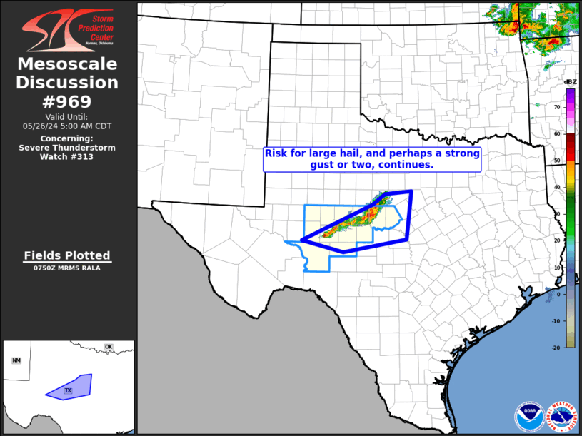 Mesoscale Discussion 969