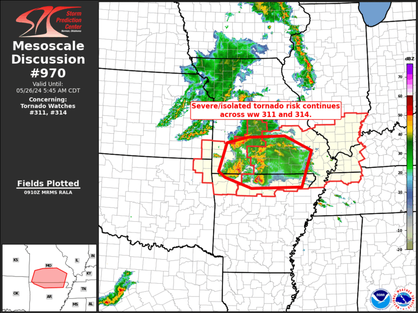Mesoscale Discussion 970