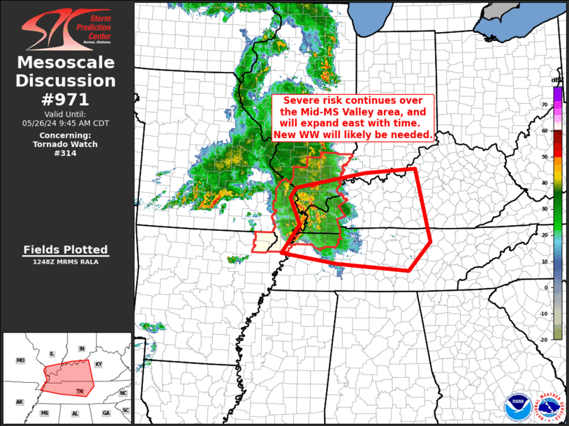 Mesoscale Discussion 971