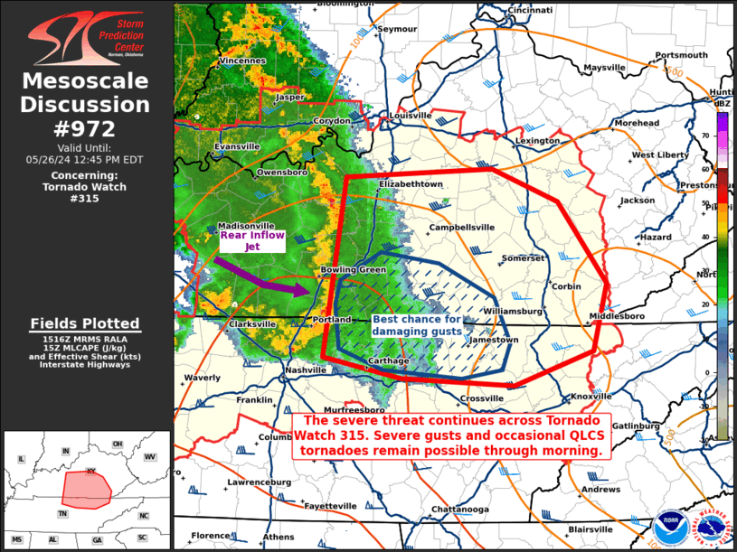 Mesoscale Discussion 972