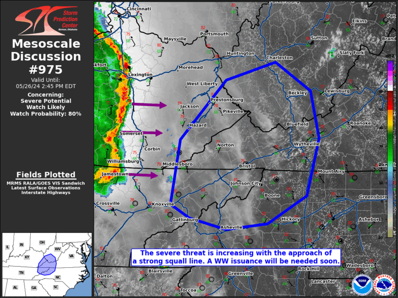Mesoscale Discussion 975