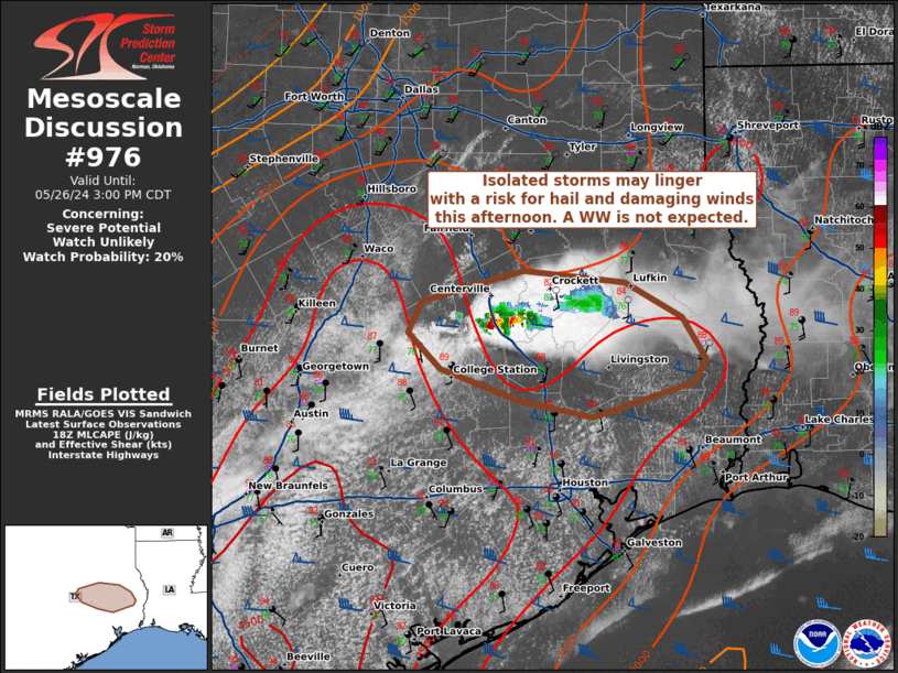Mesoscale Discussion 976
