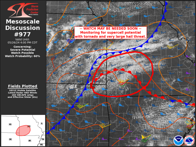 Mesoscale Discussion 977