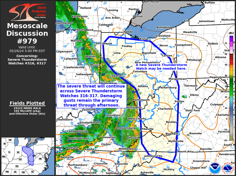 Mesoscale Discussion 979
