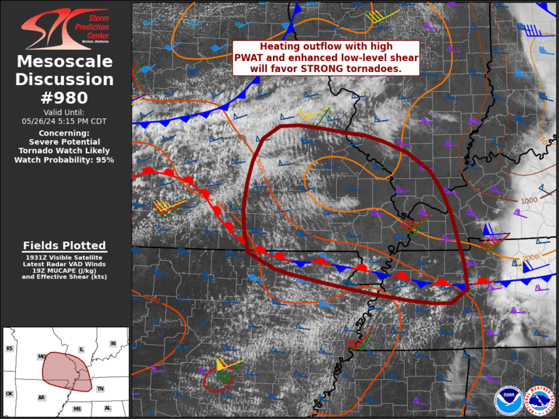 Mesoscale Discussion 980