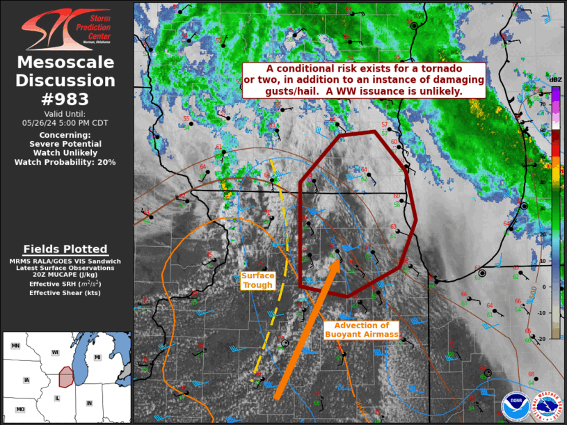 Mesoscale Discussion 983