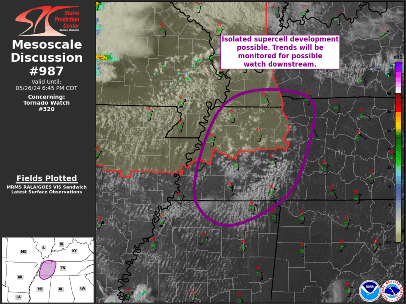 Mesoscale Discussion 987