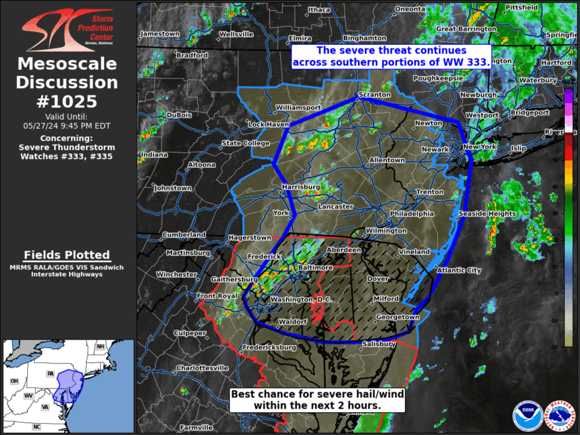 Mesoscale Discussion 1025