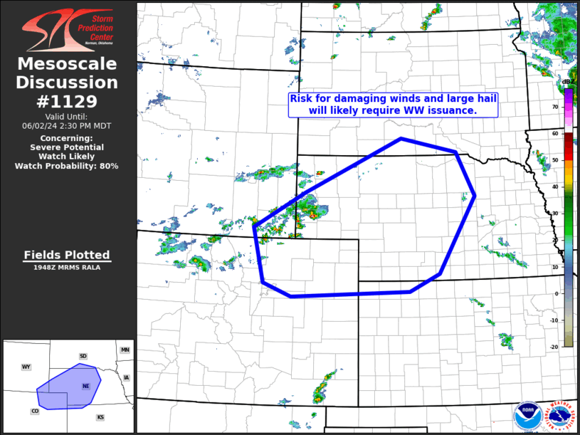 Mesoscale Discussion 1129