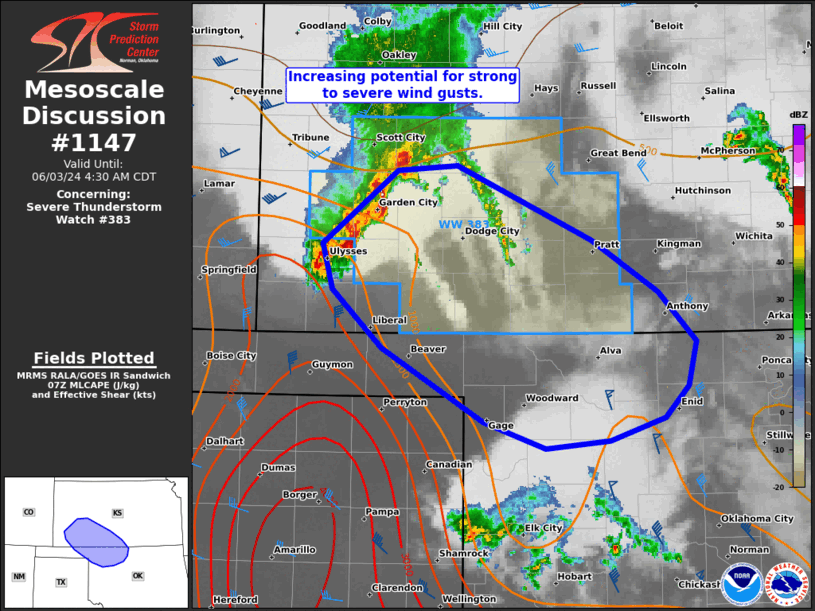 Mesoscale Discussion 1147