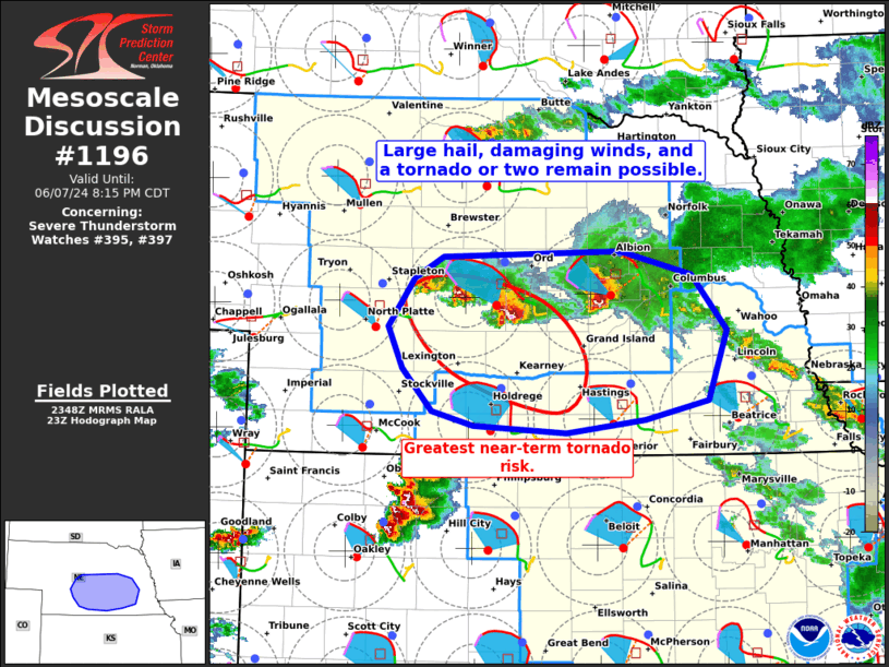 Mesoscale Discussion 1196