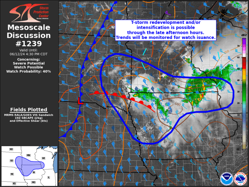 Mesoscale Discussion 1239