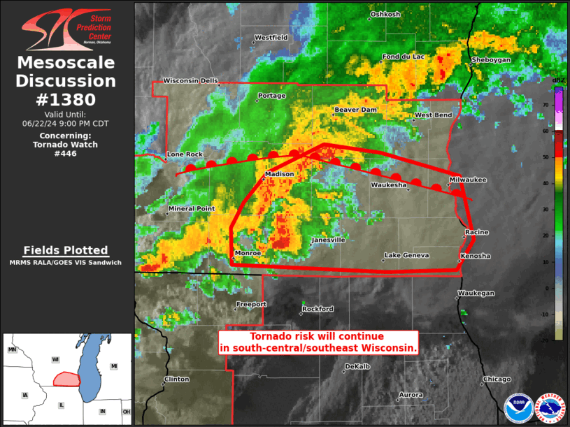 Mesoscale Discussion 1380