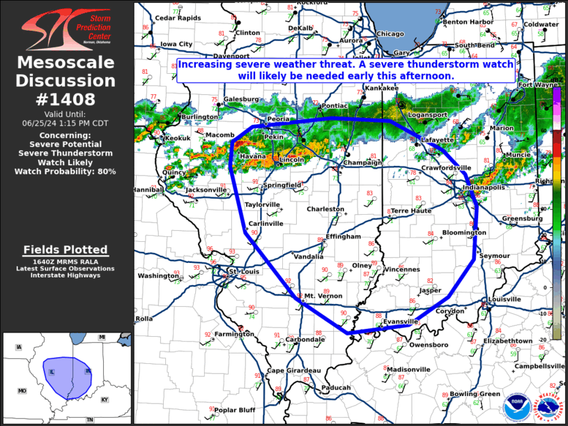 Mesoscale Discussion 1408