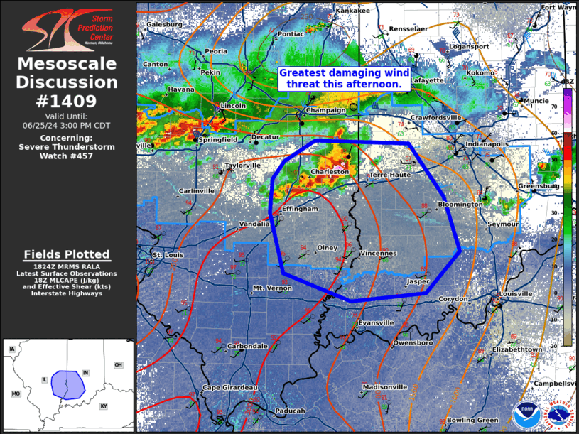 Mesoscale Discussion 1409