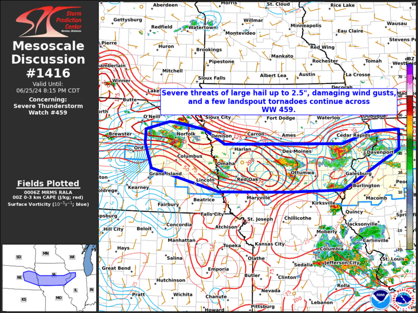 Mesoscale Discussion 1416