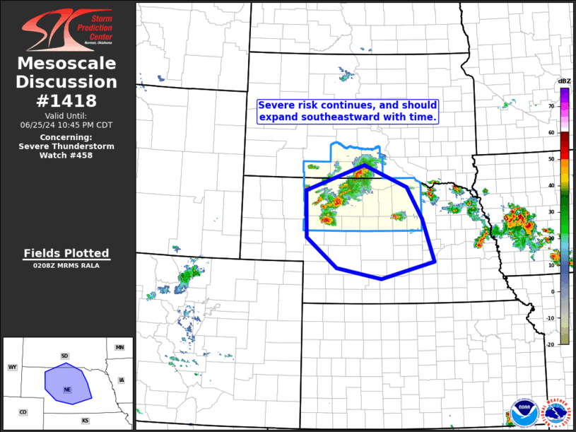 Mesoscale Discussion 1418