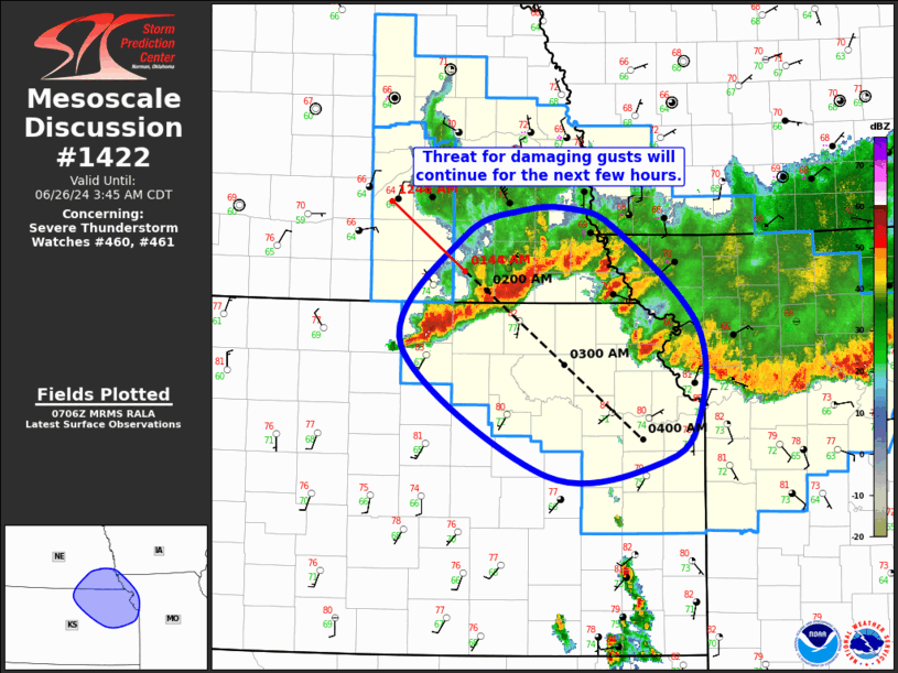 Mesoscale Discussion 1422