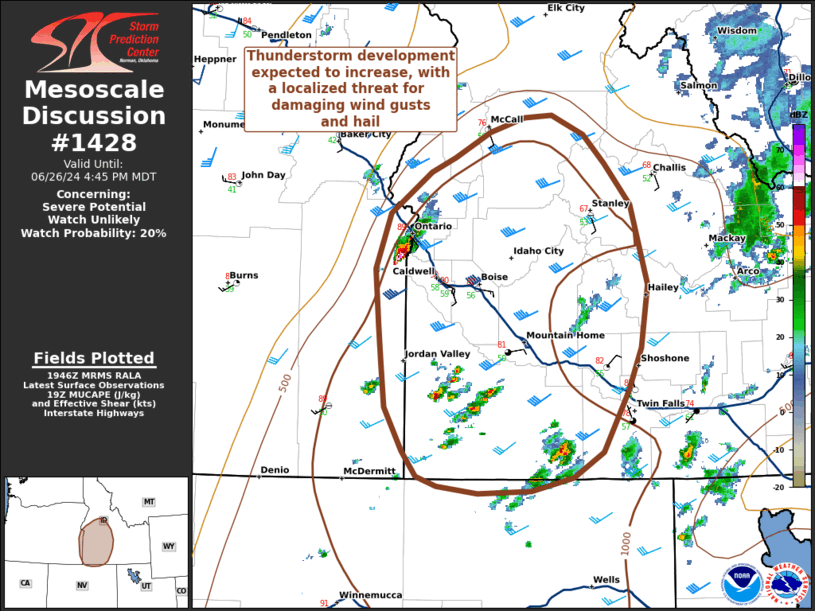 Mesoscale Discussion 1428