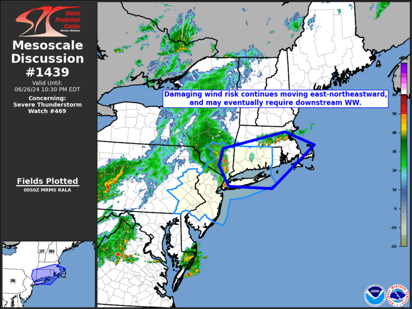 Mesoscale Discussion 1439