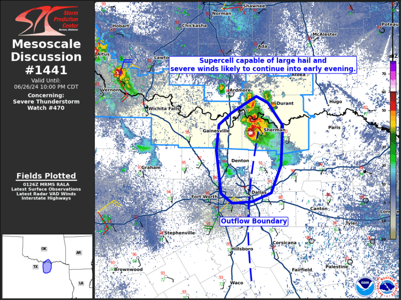 Mesoscale Discussion 1441
