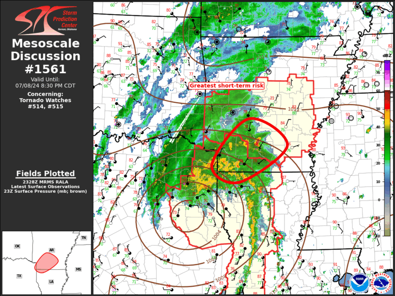 Mesoscale Discussion 1561